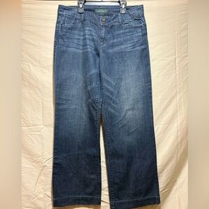 Lauren Jeans Co. Ralph Lauren Jeans Blue Medium Wash Size 10 Denim